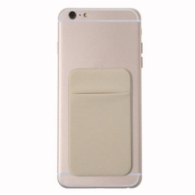 Universal Credit Phone Wallet iphone case Mymaebell.com Beige