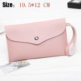 Universal Leather Cell Phone Bag Shoulder Pocket Wallet Pouch Case Neck Strap For Samsung S10 For iPhone X 8 For Huawei P30 V20 iphone case Mymaebell.com E3 Pink