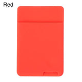 Universal Phone Wallet Credit Card Holder iphone case Mymaebell.com red
