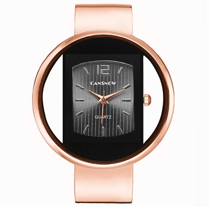 Women Watches Creative Girl Quartz watch Mymaebell.com Rose gold black