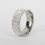 Fashion Diamond Rings rings Mymaebell.com Silver #10 