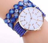 Arabic Crystal Diamond Watch Bracelet watch Mymaebell.com Sapphire 
