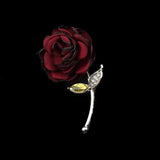 Breastpin Pin Golden Jewelry Rose Flower Banquet Stick Corsage Collar Pins Broche Mymaebell.com 24 