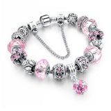Crystal Beads Bangles Charm Bracelets Beads Mymaebell.com 3 