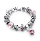 Crystal Beads Bangles Charm Bracelets Beads Mymaebell.com 1 