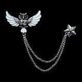 Eagle Angel Skull Anchor Badge Retro Pins Broche Mymaebell.com 33 