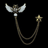 Eagle Angel Skull Anchor Badge Retro Pins Broche Mymaebell.com 32 