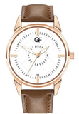 Men Wrist Watch Luxury Watches Quartz Watch watch Mymaebell.com Dark brown white 