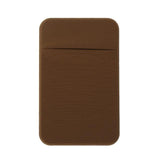 Mobile Phone Credit Card Wallet Holder iphone case Mymaebell.com brown 
