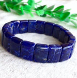 Natural blue crystal beads bracelet