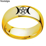 Goddess Moon Ring Mymaebell.com 6 Style 1 Gold 