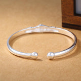 Vintage Silver Bangle Mymaebell.com 