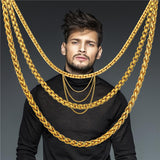 Stainless Steel Gold Chains For Men and Women