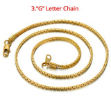 Stainless Steel Gold Chains For Men and Women Mymaebell.com 