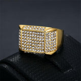 Hip Hop Gold Ring Mymaebell.com 