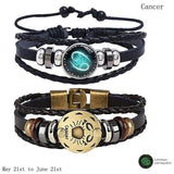 Zodiac Braided Bangle Mymaebell.com Cancer 