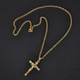 Jesus Cross pendant Mymaebell.com 