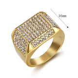 Hip Hop Gold Ring Mymaebell.com 