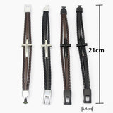 New Fashion Leather Bracelet Mymaebell.com 