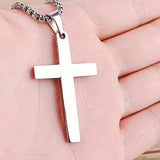 Plated Cross Necklace Mymaebell.com 