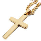 Plated Cross Necklace Mymaebell.com 