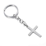 Simple Cross Keychain Mymaebell.com 