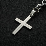 Simple Cross Keychain Mymaebell.com 