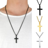 Plated Cross Necklace