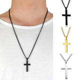 Plated Cross Necklace Mymaebell.com 