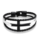 New Fashion Leather Bracelet Mymaebell.com White Black 