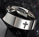 Fashion Cross Metal Ring
