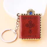 Mini Holy Bible Keychain Mymaebell.com Red 