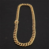 Gold Necklace 18"- 30" Long Plus - 8" Bracelet - Top Quality - Hip Hop Mymaebell.com Gold Necklace 18inch 13mm