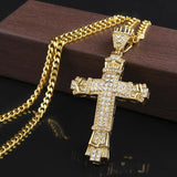 Hip Hop Cross - long chain - 62cm - Special offer - Get yours now Mymaebell.com 