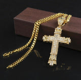 Hip Hop Cross - long chain - 62cm - Special offer - Get yours now Mymaebell.com Gold Necklace 