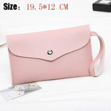 Universal Leather Cell Phone Bag Shoulder Pocket Wallet Pouch Case Neck Strap For Samsung S10 For iPhone X 8 For Huawei P30 V20 iphone case Mymaebell.com E3 Pink 