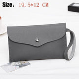 Universal Leather Cell Phone Bag Shoulder Pocket Wallet Pouch Case Neck Strap For Samsung S10 For iPhone X 8 For Huawei P30 V20 iphone case Mymaebell.com E4 Gray 