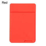 Universal Phone Wallet Credit Card Holder iphone case Mymaebell.com red 