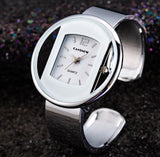 Women Watches Creative Girl Quartz watch Mymaebell.com Silver white 